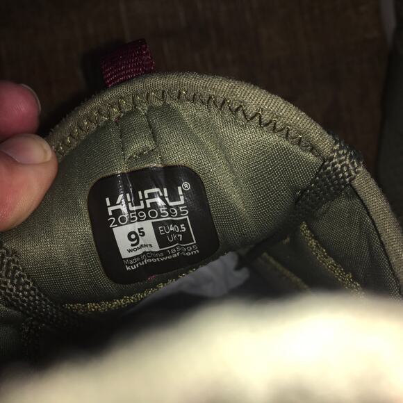 KURU Pivot Sneaker Womens 9.5 Green Walking Shoe Plantar Fasciitis Mesh Comfort - Picture 8 of 9